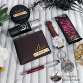 Executive Luxe Italian Leather Essentials Kit